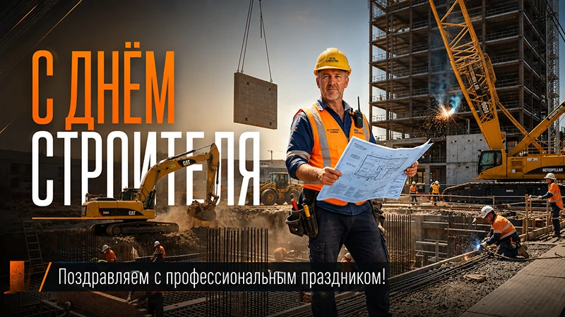 С Днем строителя!